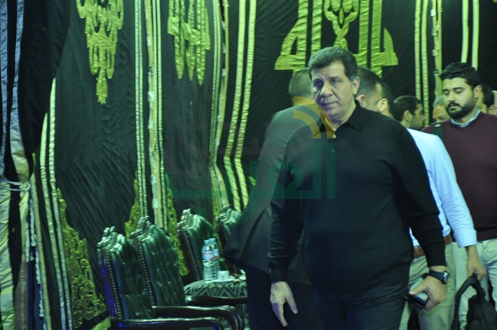 بالصور.. ‎توافد نجوم الفن لعزاء والدة الإعلامية بوسي شلبي