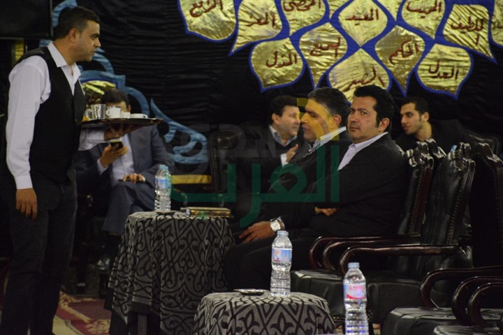 بالصور.. ‎توافد نجوم الفن لعزاء والدة الإعلامية بوسي شلبي