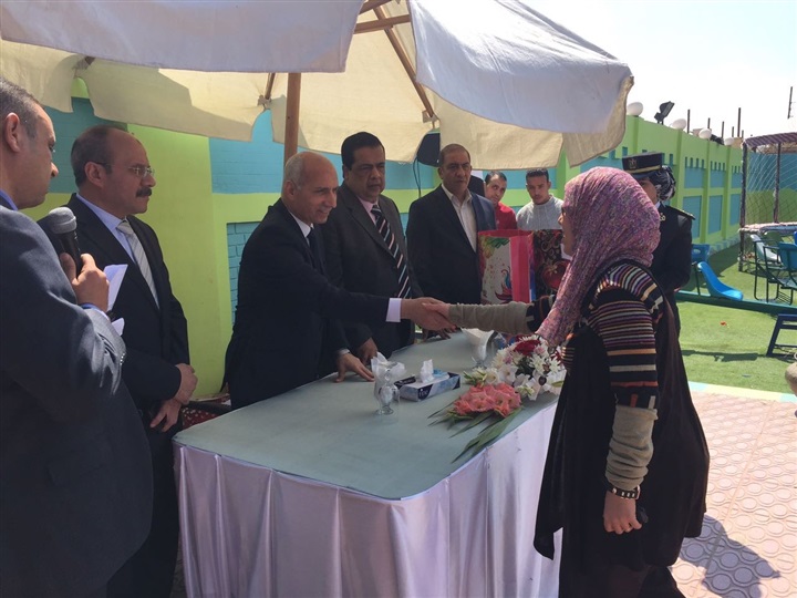 بالصور .. أمن كفر الشيخ تقيم إحتفالًا للأطفال الأيتام 