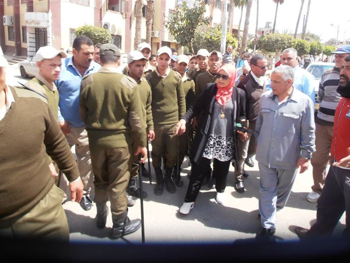 بالصور .. حملة مكبرة لإزالة الإشغالات في الحامول بكفر الشيخ