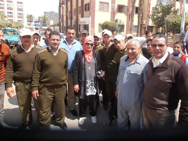 بالصور .. حملة مكبرة لإزالة الإشغالات في الحامول بكفر الشيخ