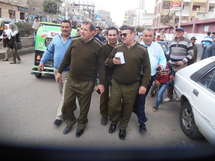 بالصور .. حملة مكبرة لإزالة الإشغالات في الحامول بكفر الشيخ