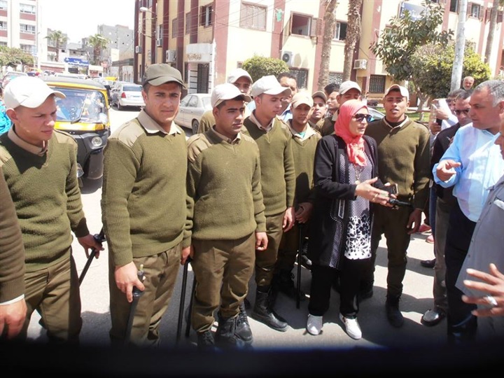 بالصور .. حملة مكبرة لإزالة الإشغالات في الحامول بكفر الشيخ