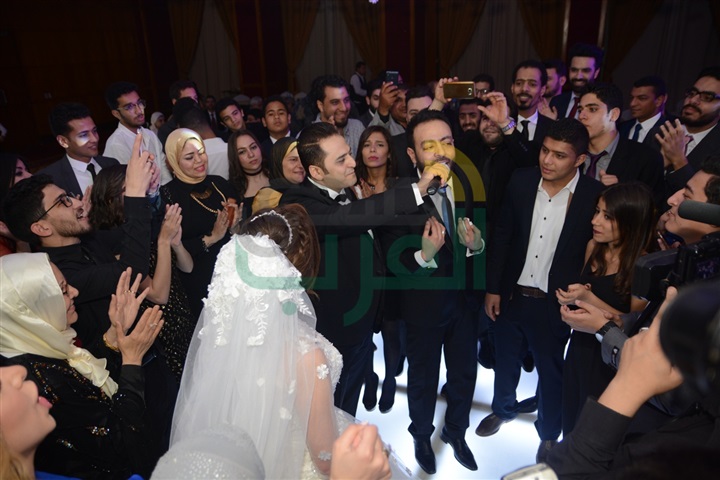 بالصور.. نجوم الأغنية يشعلون حفل زفاف الموزع أحمد عبد السلام بالصور.. نجوم الأغنية يشعلون حفل زفاف الموزع أحمد عبد السلام