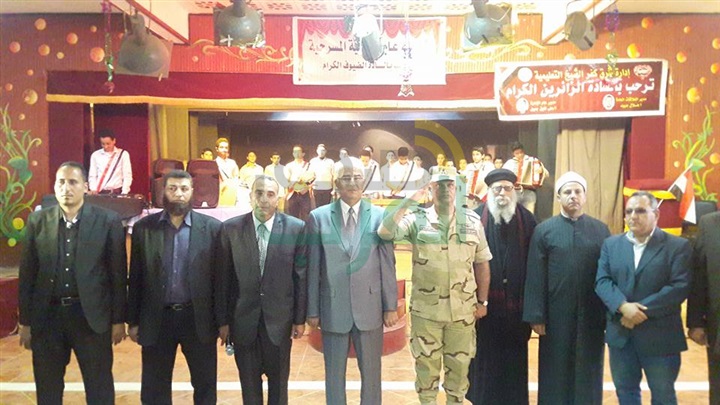 بالصور.. تدشين مبادرة "في حب مصر" بتعليم كفر الشيخ