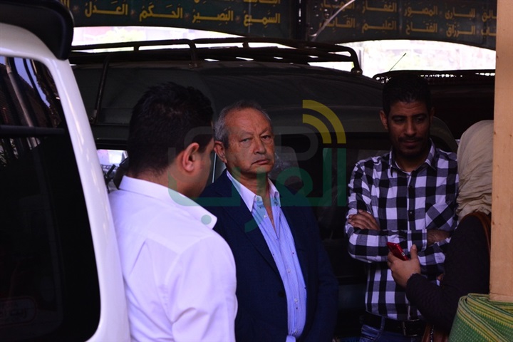  جنازة سمير فريد بمسجد مصطفى محمود