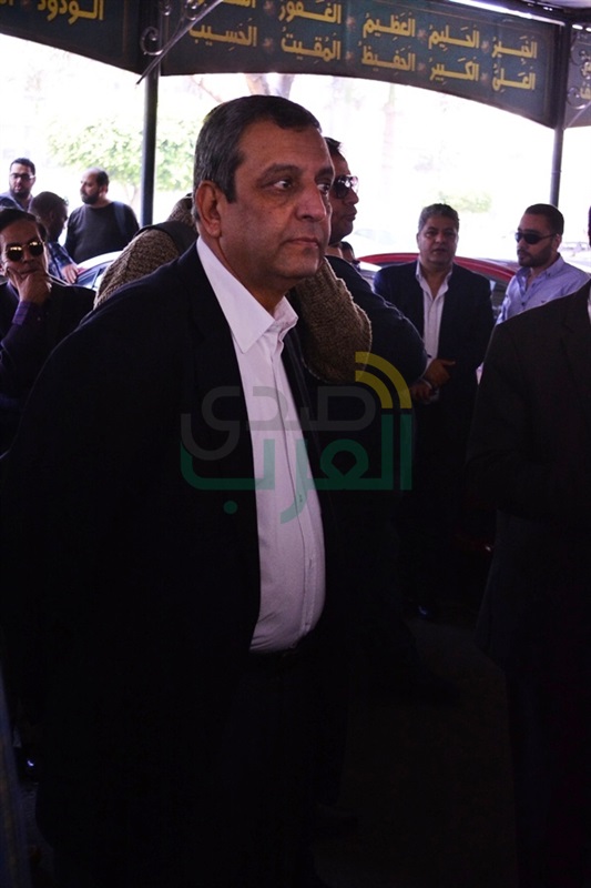  جنازة سمير فريد بمسجد مصطفى محمود