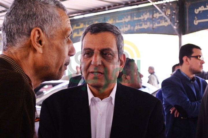  جنازة سمير فريد بمسجد مصطفى محمود