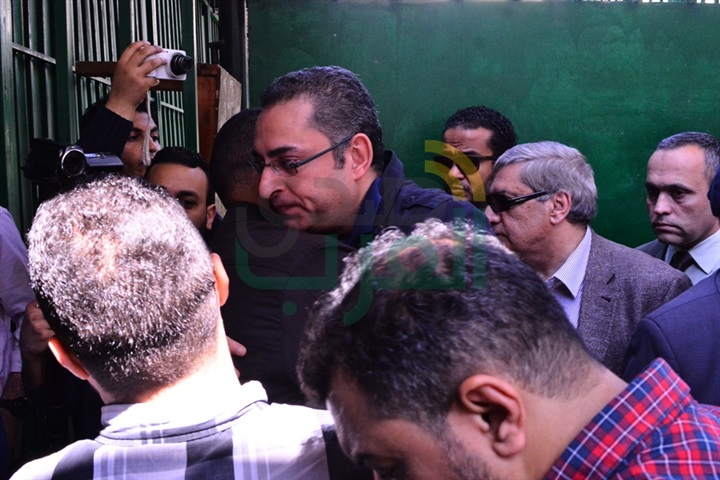  جنازة سمير فريد بمسجد مصطفى محمود