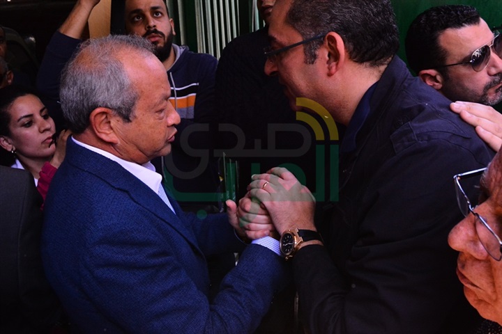  جنازة سمير فريد بمسجد مصطفى محمود