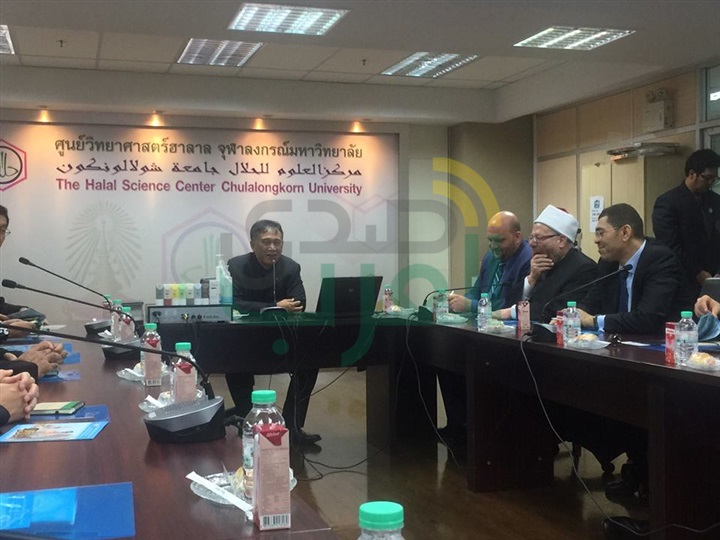 مفتي الجمهورية يتفقد مركز العلوم للأطعمة الحلال بتايلاند 