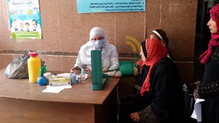 قافلة طبية لقرية شهداء بحر البقر 2 بالشرقية