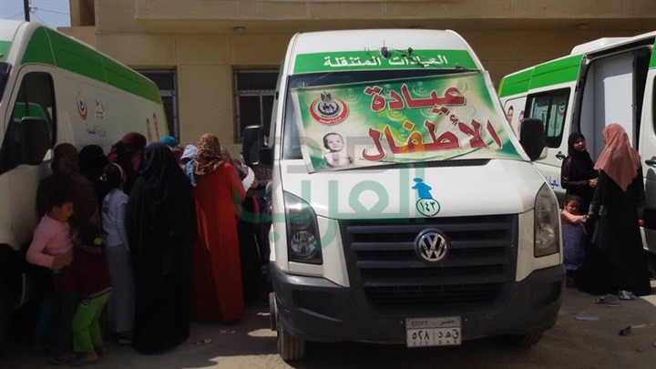 قافلة طبية لقرية شهداء بحر البقر 2 بالشرقية