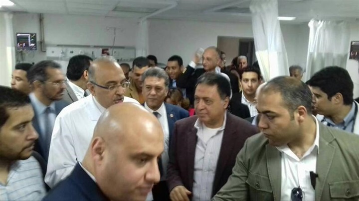 وزير الصحة يتفقد مستشفى النساء والولادة ببورسعيد 