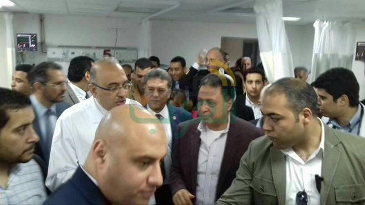 وزير الصحة يتفقد مستشفى النساء والولادة ببورسعيد 