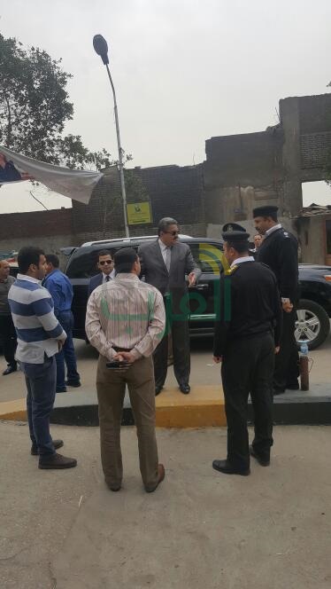 بالصور.. مدير أمن الجيزة يتفقد تأمين الكنائس ويشدد على اليقظة الأمنية