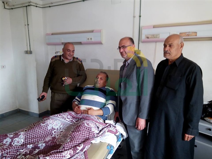 بالصور.. إصابة خفيرين من مركز شرطة بيلا بكفر الشيخ على يد مجهولين