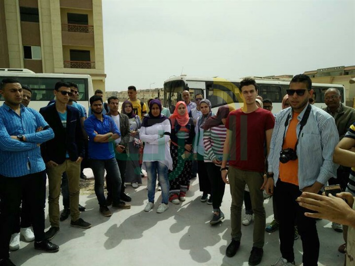 بالصور..انطلاق الفوج الحادى عشر من شباب الجامعات المصرية لزيارة الإسماعيلية 