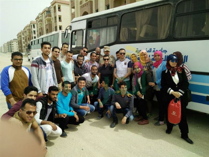 بالصور..انطلاق الفوج الحادى عشر من شباب الجامعات المصرية لزيارة الإسماعيلية 