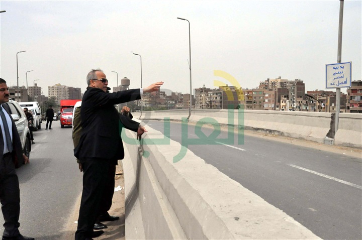 محافظ القليوبية يبحث كيفية ربط كبارى الرياح التوفيقى بمدينة بنها