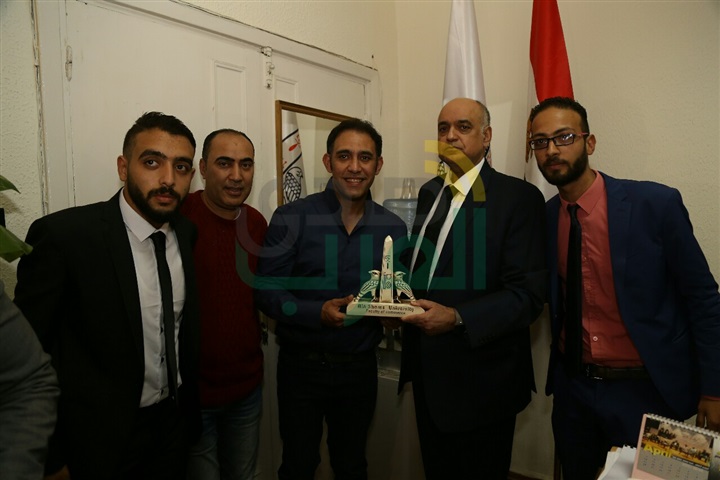 بالصور.. تكريم عمرو مصطفي بجامعة عين شمس بالصور.. تكريم عمرو مصطفي بجامعة عين شمس