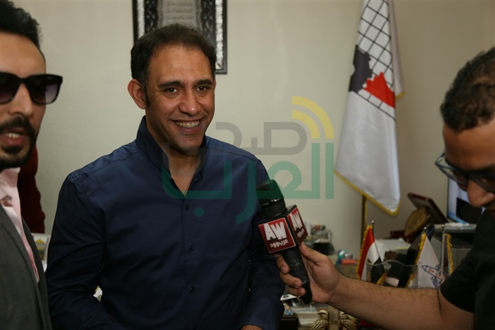 بالصور.. تكريم عمرو مصطفي بجامعة عين شمس بالصور.. تكريم عمرو مصطفي بجامعة عين شمس