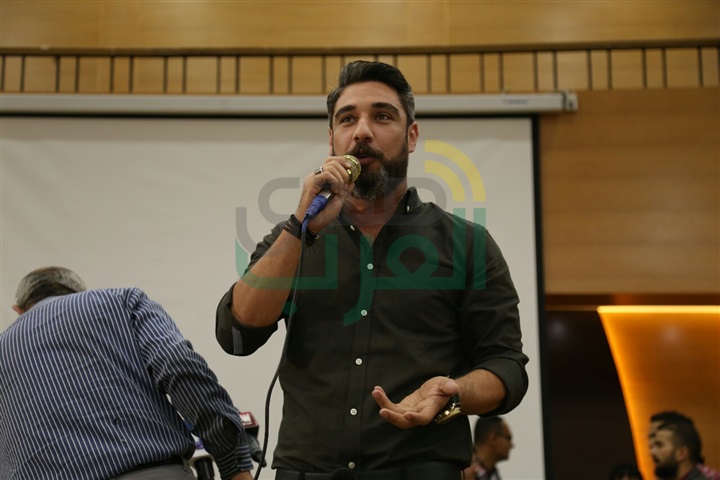 بالصور.. تكريم عمرو مصطفي بجامعة عين شمس بالصور.. تكريم عمرو مصطفي بجامعة عين شمس