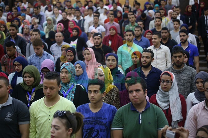 بالصور.. تكريم عمرو مصطفي بجامعة عين شمس بالصور.. تكريم عمرو مصطفي بجامعة عين شمس