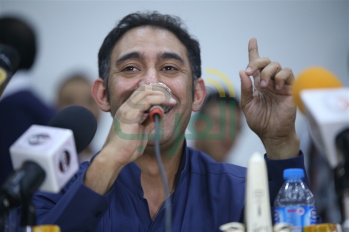 بالصور.. تكريم عمرو مصطفي بجامعة عين شمس بالصور.. تكريم عمرو مصطفي بجامعة عين شمس