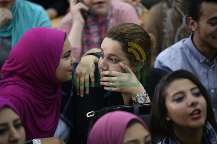بالصور.. تكريم عمرو مصطفي بجامعة عين شمس بالصور.. تكريم عمرو مصطفي بجامعة عين شمس
