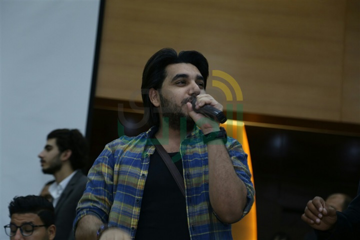 بالصور.. تكريم عمرو مصطفي بجامعة عين شمس بالصور.. تكريم عمرو مصطفي بجامعة عين شمس