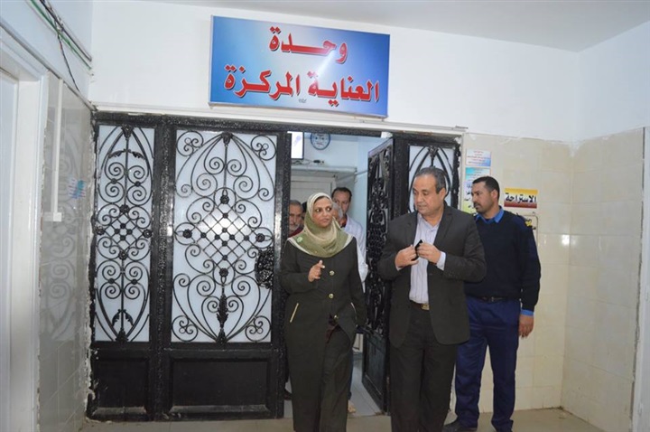 وكيل صحة كفر الشيخ تزور مستشفي مطوبس لحل مشاكل نقص الأدوية والأطباء 