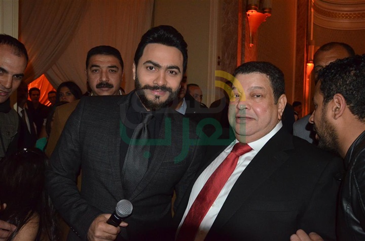 بالصور .. تامر حسنى وأحمد عصام يشعلون زفاف محمد ونورهان بحضور نجوم الفن بالصور .. تامر حسنى وأحمد عصام يشعلون زفاف محمد ونورهان بحضور نجوم الفن
