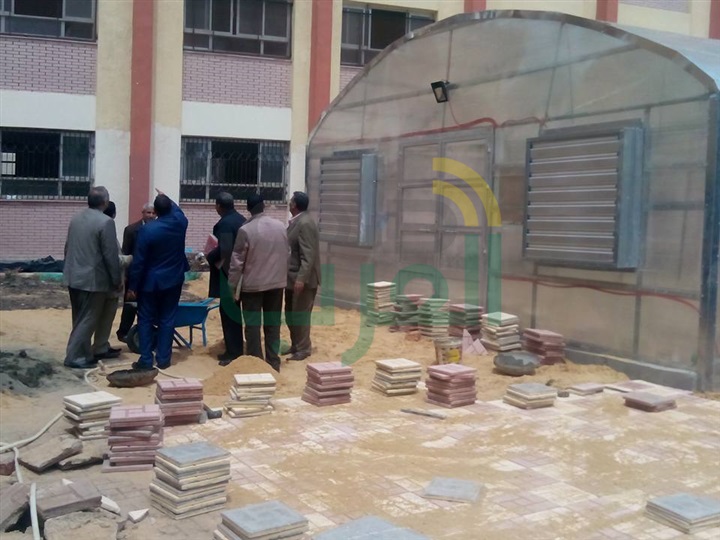 بالصور.. وكيل تعليم كفر الشيخ: تجهيز 13 صوبة زراعية بدسوق وكفر الشيخ