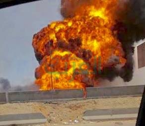 بالصور.. التفاصيل الكاملة لانفجار خط الغاز بـ"التجمع الخامس"