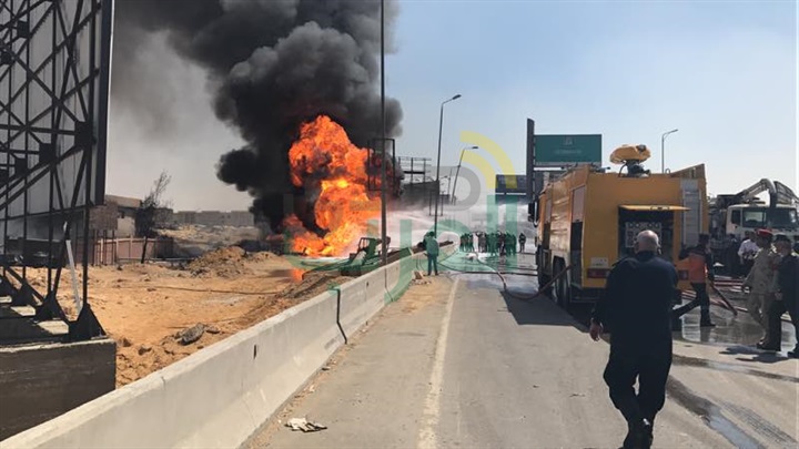 بالصور.. التفاصيل الكاملة لانفجار خط الغاز بـ"التجمع الخامس"