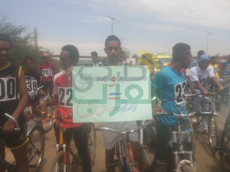 بالصور.. سباق للدراجات الرياضية بمحافظة أسوان 
