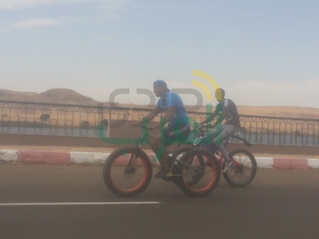 بالصور.. سباق للدراجات الرياضية بمحافظة أسوان 