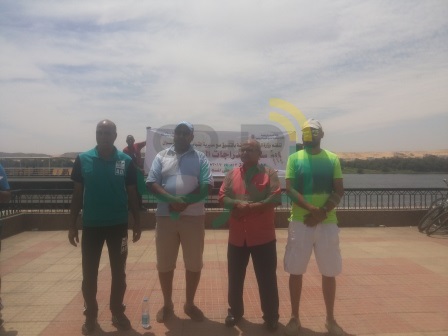 بالصور.. سباق للدراجات الرياضية بمحافظة أسوان 