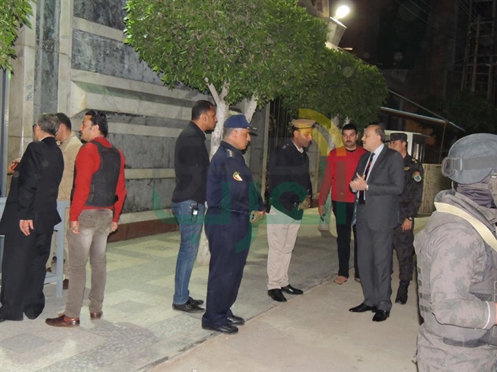 بالصور.. مدير أمن الشرقية يتفقد الحالة الأمنية وخدمات الكنائس بالمحافظة 