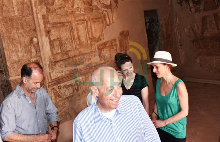 بالصور.. محافظ أسوان يتفقد آثار النوبة القديمة 