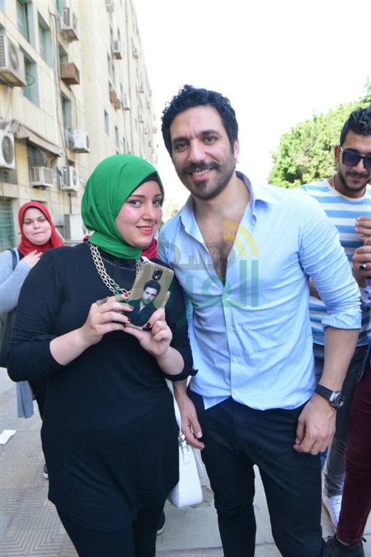 بالصور.. ندوة وتكريم حسن الرداد فى جامعة عين شمس بالصور.. ندوة وتكريم حسن الرداد فى جامعة عين شمس