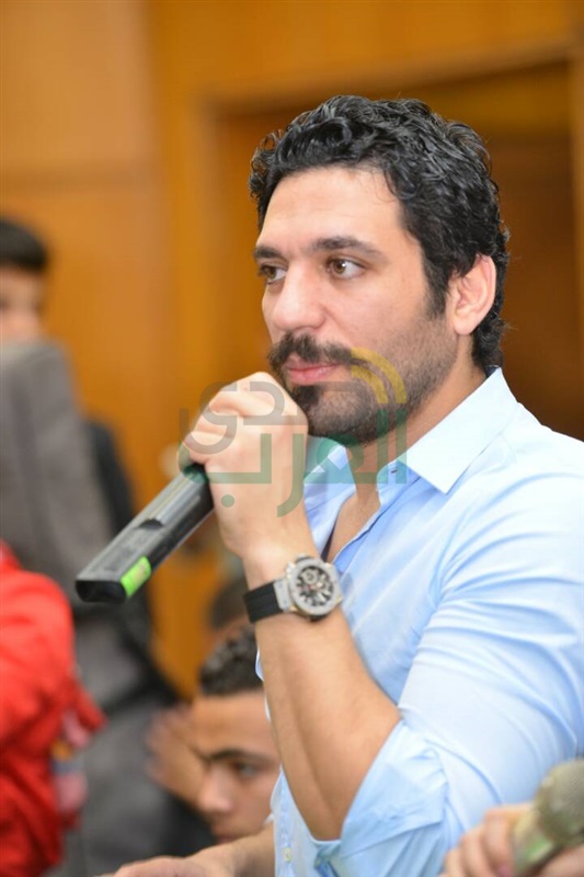 بالصور.. ندوة وتكريم حسن الرداد فى جامعة عين شمس بالصور.. ندوة وتكريم حسن الرداد فى جامعة عين شمس