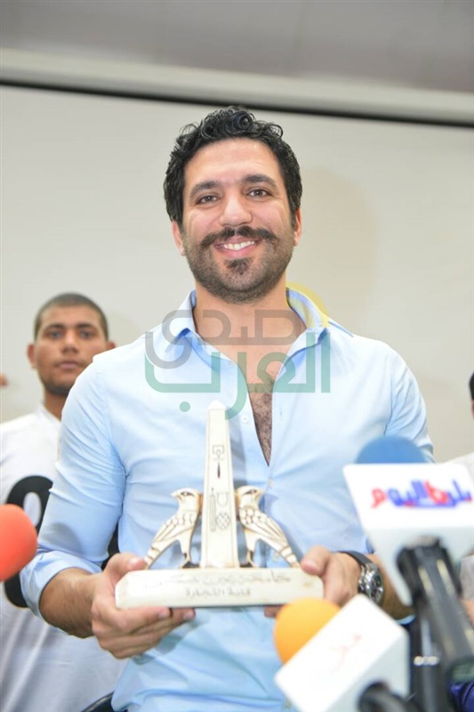 بالصور.. ندوة وتكريم حسن الرداد فى جامعة عين شمس بالصور.. ندوة وتكريم حسن الرداد فى جامعة عين شمس