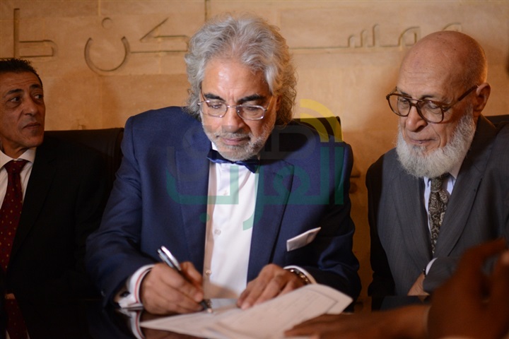 بالصور.. عقد قران نجل الكابتن أحمد ناجي بالصور.. عقد قران نجل الكابتن أحمد ناجي