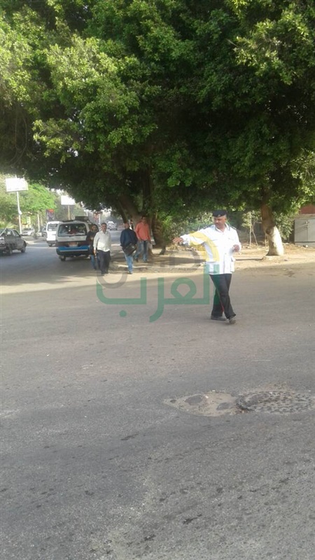 بالصور.. انفراجة مرورية بالمعادي بعد التعديلات