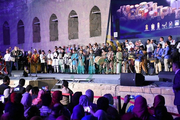 افتتاح المهرجان الدولي للطبول والفنون التراثية بالقلعة افتتاح المهرجان الدولي للطبول والفنون التراثية بالقلعة