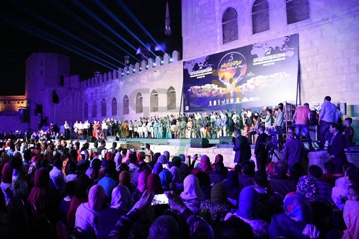افتتاح المهرجان الدولي للطبول والفنون التراثية بالقلعة افتتاح المهرجان الدولي للطبول والفنون التراثية بالقلعة