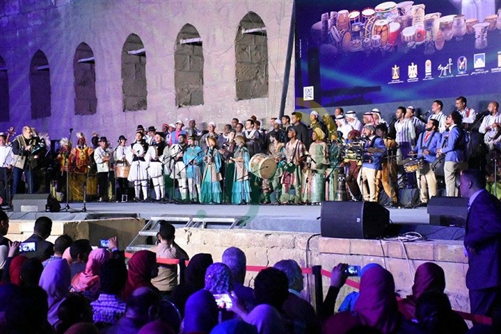 افتتاح المهرجان الدولي للطبول والفنون التراثية بالقلعة افتتاح المهرجان الدولي للطبول والفنون التراثية بالقلعة