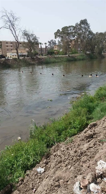 بالصور .. يهرب من حرارة الجو للموت غرقًا بكفر الشيخ
